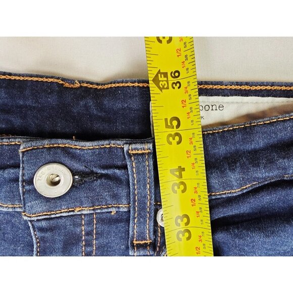 Rag Bone Size 27X27 Womens Cate Mid Rise Ankle Skinny Carmen Blue Denim Jeans - Picture 12 of 13
